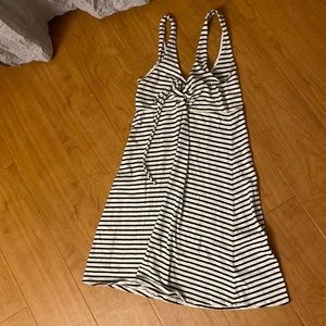 Striped skater dress